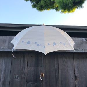Pop art spot lace parasol, UV coating parasol